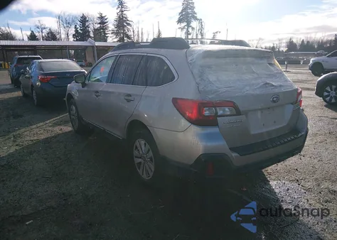 2018 Subaru Outback 2.5I Premium z USA, uszkodzony, nr VIN 4S4BSACC5J3287006